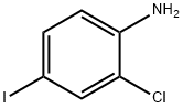 2-Chloro-4-iodoaniline Structural