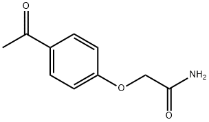 2-(4-ACETYLPHENOXY)ACETAMIDE Structural