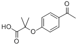 2-(4-ACETYL-PHENOXY)-2-METHYL-PROPIONIC ACID