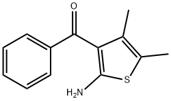 2-AMINO-3-BENZOYL-4,5-DIMETHYLTHIOPHENE Structural