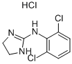 Clonidine hydrochloride Structural