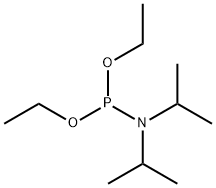 DIETHYL N,N-DIISOPROPYLPHOSPHORAMIDITE Structural