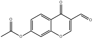 7-ACETOXY-3-FORMYLCHROMONE Structural