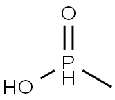 METHYL-PHOSPHINIC ACID Structural