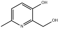 3-Hydroxy-6-methyl-2-pyridinemethanol Structural