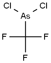 Dichloro(trifluoromethyl)arsine Structural