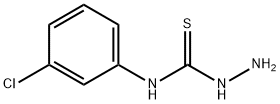 4-(3-CHLOROPHENYL)-3-THIOSEMICARBAZIDE Structural