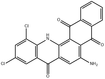 6-amino-10,12-dichloronaphth[2,3-c]acridine-5,8,14(13H)-trione