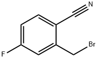 2-cyano-5-fluorobenzylbroMide Structural