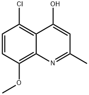 5-CHLORO-8-METHOXY-2-METHYLQUINOLIN-4-OL