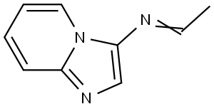 Imidazo[1,2-a]pyridin-3-amine, N-ethylidene- (9CI) Structural