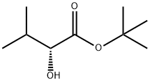 tert-Butyl (R)-2-hydroxy-3-methylbutyrate Structural