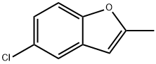 5-Chloro-2-methylbenzofuran Structural