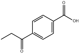 4-propanoylbenzoic acid Structural