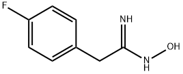 2-(4-FLUORO-PHENYL)-N-HYDROXY-ACETAMIDINE Structural