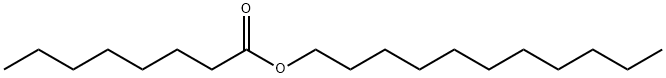 undecyl octanoate Structural