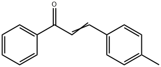 3-(4-methylphenyl)-1-phenyl-prop-2-en-1-one Structural