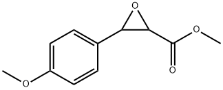 Methyl 3-(4-methoxyphenyl)oxirane-2-carboxylate Structural