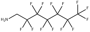 1H,1H-PERFLUOROHEPTYLAMINE Structural