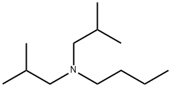 BUTYL-DIISOBUTYL-AMINE Structural