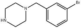 1-(3-BROMOBENZYL)-PIPERAZINE Structural