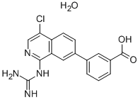 3-(4-CHLORO-1-GUANIDINOISOQUINOLIN-7-YL)BENZOIC ACID HYDRATE