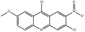 3,9-DICHLORO-7-METHOXY-2-NITROACRIDINE Structural