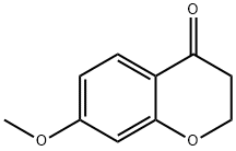 4H-1-BENZOPYRAN-4-ONE, 2,3-DIHYDRO-7-METHOXY- Structural