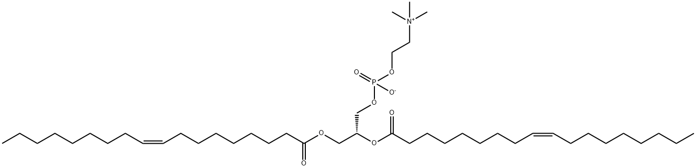 1,2-DIOLEOYL-SN-GLYCERO-3-PHOSPHOCHOLINE Structural