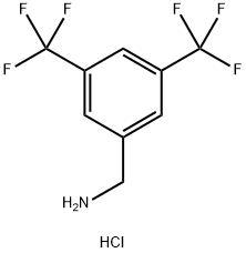 3,5-BIS(TRIFLUOROMETHYL)BENZYLAMINE Structural