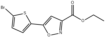 ETHYL 5-(5-BROMO-2-THIENYL)-3-ISOXAZOLECARBOXYLATE