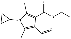 ETHYL 1-CYCLOPROPYL-4-FORMYL-2,5-DIMETHYL-1H-PYRROLE-3-CARBOXYLATE