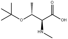 N-ME-THR(TBU)-OH Structural