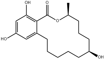 BETA-ZEARALANOL Structural