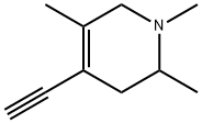 Pyridine, 4-ethynyl-1,2,3,6-tetrahydro-1,2,5-trimethyl- (9CI) Structural