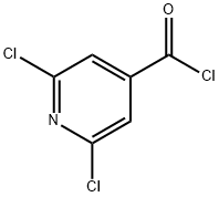 2,6-DICHLOROPYRIDINE-4-CARBONYL CHLORIDE Structural