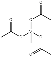 Methyltriacetoxysilane Structural Picture