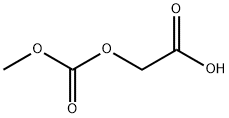 METHOXYCARBONYLOXY-ACETIC ACID Structural