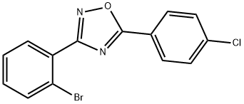 3-(2-Bromophenyl)-5-(4-chlorophenyl)-1,2,4-oxadiazole