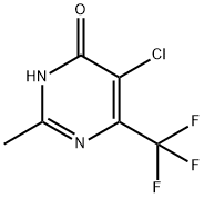 5-CHLORO-4-HYDROXY-2-METHYL-6-TRIFLUOROMETHYL-PYRIMIDINE