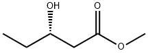 (+)-METHYL (S)-3-HYDROXYPENTANOATE Structural