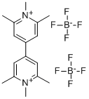 1,1',2,2',6,6'-Hexamethyl-4,4'-bipyridiniumbis(tetrafluoroborate) Structural