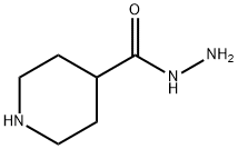 4-Piperidinecarboxylicacid,hydrazide(9CI) Structural