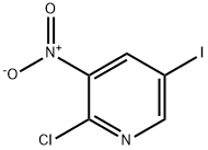 2-Chloro-5-iodo-3-nitropyridine Structural