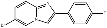 6-Bromo-2-(4-fluoro-phenyl)-imidazo[1,2-a]pyridine