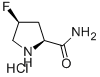 4-CIS-FLUORO-L-PROLINAMIDE HYDROCHLORIDE Structural