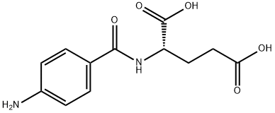 N-(p-Aminobenzoyl)glutamic acid Structural