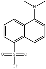 5-(Dimethylamino)-1-naphthalenesulfonic acid Structural