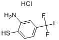 3-AMINO-4-MERCAPTOBENZOTRIFLUORIDE HYDROCHLORIDE Structural Picture