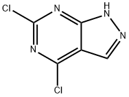 4,6-Dichloro-1H-pyrazolo[3,4-d]pyrimidine Structural